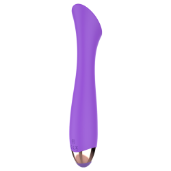 vibrateur rechargeable en silicone mandy point "k"
