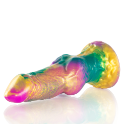 gode iris avec testicules arc-en-ciel de plaisir