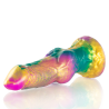 gode iris avec testicules arc-en-ciel de plaisir
