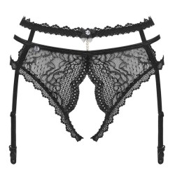 pearlove porte jarretelles noir xs-s