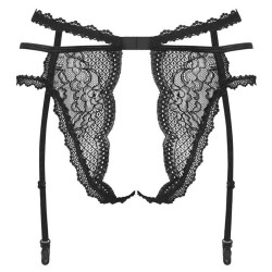 pearlove porte jarretelles noir xs-s