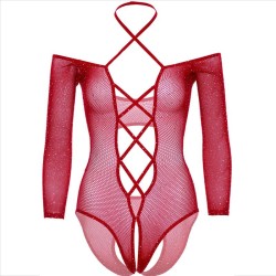 corps crothless avec rouge brillant