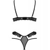 ensemble dolly deux pièces noir s-m