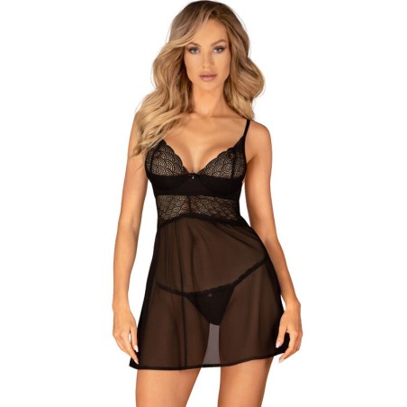 ensemble chemeris badydoll & thong xs-s