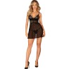 ensemble chemeris badydoll & thong xs-s