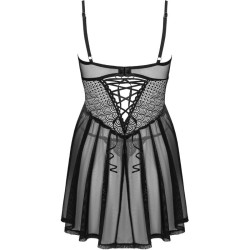 ensemble chemeris badydoll & thong xs-s