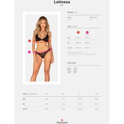 latinesa ensemble deux pièces xs-s
