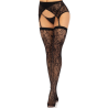 cuisses dentelles & jarretelles noir