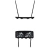 belita lc 90231 soutien-gorge + culotte + jarretière noir l-xl