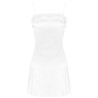 jacqueline lc 90249 robe de chambre + chemise + culotte ecru l-xl