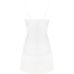 jacqueline lc 90249 robe de chambre + chemise + culotte ecru l-xl