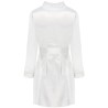 jacqueline lc 90249 robe de chambre + chemise + culotte ecru l-xl