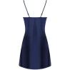 jacqueline lc 90249 robe de chambre + chemise + culotte bleu marine s-m