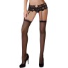 mandirin lc 90529 culotte + jarretière noir