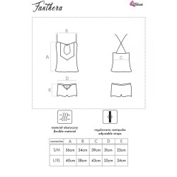 fanthera lc 90561 chemise + short bleu l-xl