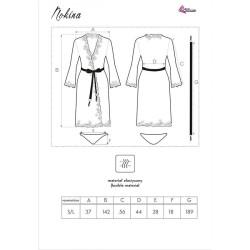 robe nokina lc xg055 + culotte noir taille unique