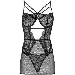 chemise + culotte baririn lc 90633 noir