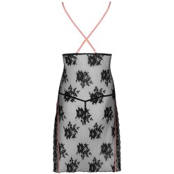 karonin lc 90628 chemise + culotte noir l-xl