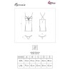 karonin lc 90628 chemise + culotte noir l-xl