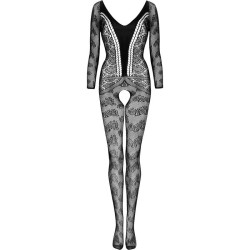 cordill lc 17358 bodystocking crochless noir taille unique