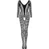 cordill lc 17358 bodystocking crochless noir taille unique