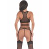 finicia lc90725 porte-jarretelles noir l-xl