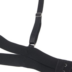body sexy  découpes noir l-xl