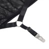 robe transparente  col dos noir l-xl