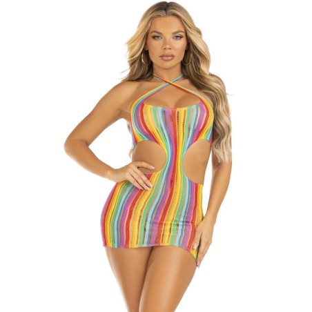 robe multicolore
