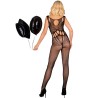 amahil bodystocking sans crotchless noir taille unique