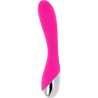 vibrateur flexible stimulation du point g 19,5 cm