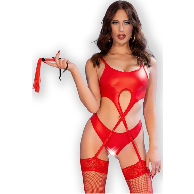 cr 4625 ensemble quatre pièces sans crotchless rouge s cr 4625 ensemble quatre pièces sans crotchless rouge s