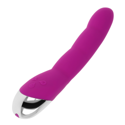 vibrateur 6 modes et 6 vitesses lilas 21.5 cm