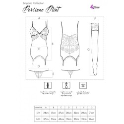persinne mit emporio ensemble corset + culotte + bas