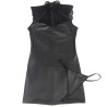 robe sexy en cuir l-xl