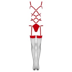 thiara lc 20213 ensemble corps + bas rouge s-m