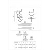 thiara lc 20213 ensemble corps + bas rouge s-m