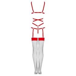 thiara lc 20213 ensemble corps + bas rouge l-xl