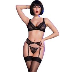 cr 4692 ensemble quatre pièces noir xl