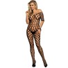 951719 bodystocking réseille épaules ouvertes noir taille unique