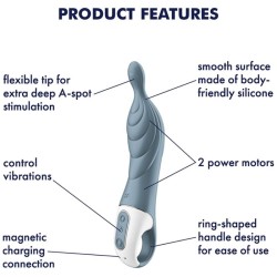 vibrateur amazing 2 aspot gris