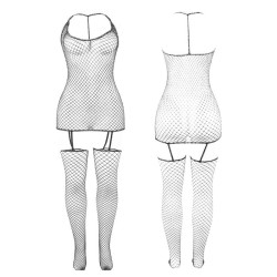 951955 bodystocking réseille brillante taille unique