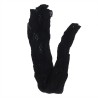 952129 bodystocking réseille avec motif robe et détails floraux noir taille unique