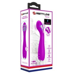 vibrateur électrochoc rechargeable hector-imperméable violet