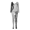 bs 107 bodystocking rouge taille unique