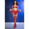 cr 4716 ensemble 3 pièces rouge l
