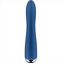 vibrateur rotateur bleu spinning vibe 1 g-spot