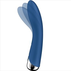 vibrateur rotateur bleu spinning vibe 1 g-spot