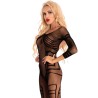 peignoir + chemise + string melisenda cf 1709 noir s