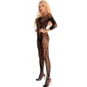 peignoir + chemise + string melisenda cf 1709 noir s